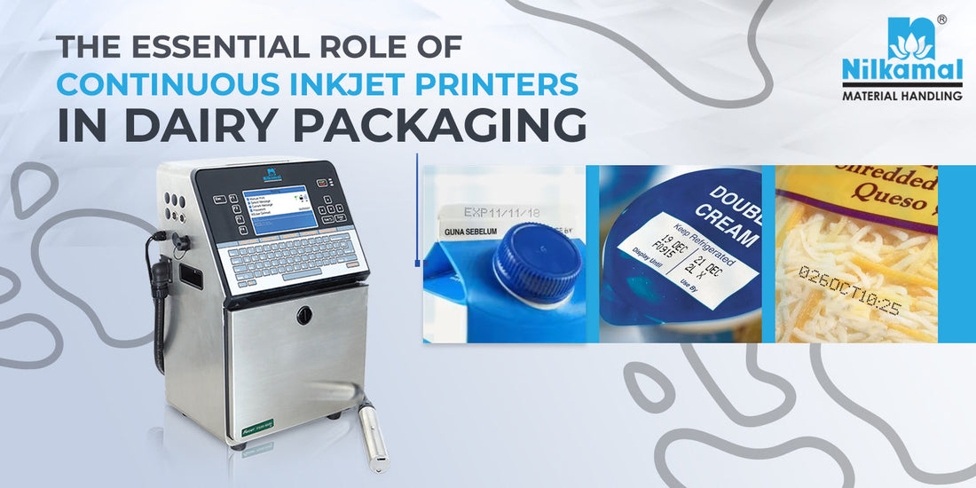 The Essential Role of Continuous Inkjet Printers in Dairy Packaging