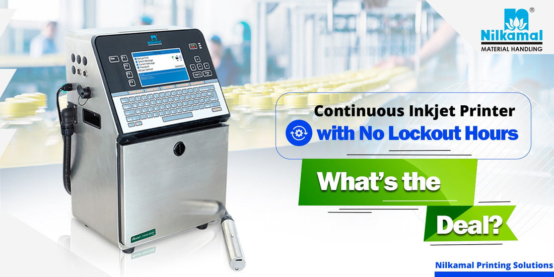Continuous Inkjet Printer with No Lockout Hours: What’s the Deal?