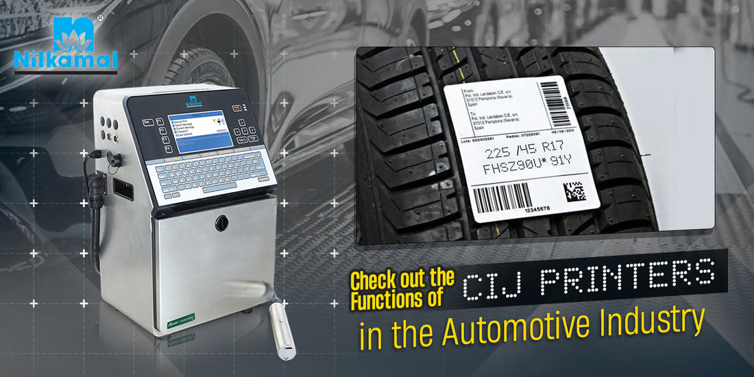 Check out the Functions of CIJ Printers in the Automotive Industry