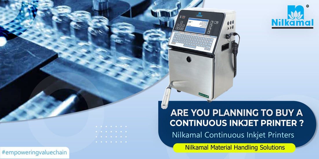 Are you planning to buy a Continuous Inkjet Printer? Here are three questions to ask!