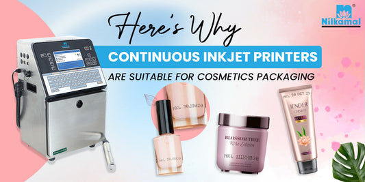 Here’s Why Continuous Inkjet Printers are Suitable for Cosmetics Packaging