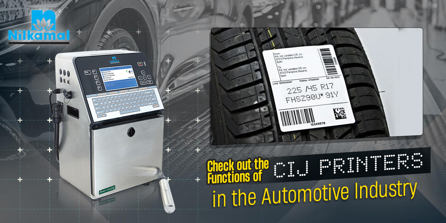 You are currently viewing <strong>Check out the Functions of CIJ Printers in the Automotive Industry</strong>