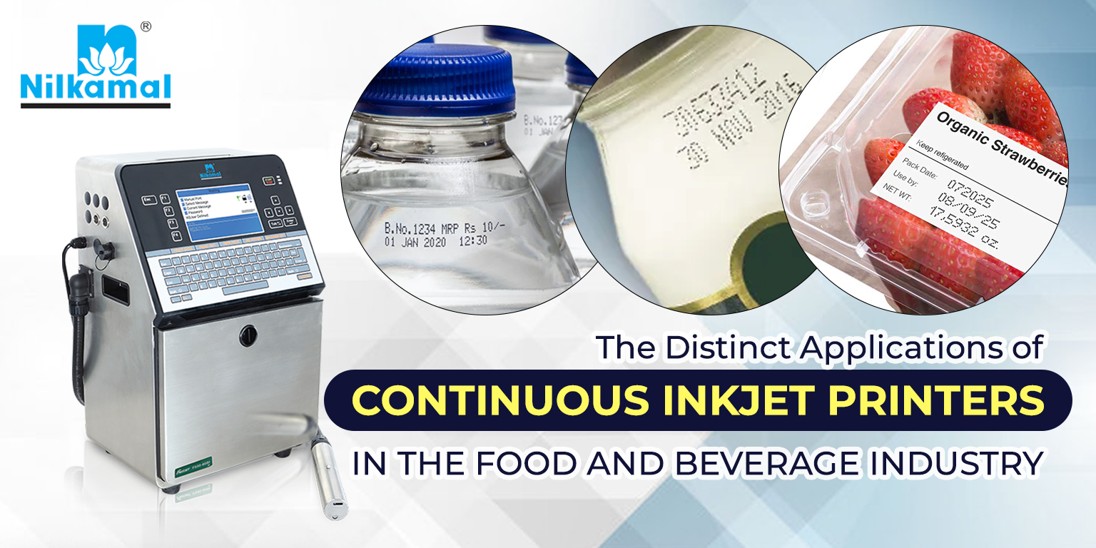 You are currently viewing The Distinct Applications of Continuous Inkjet Printers in the Food and Beverage Industry